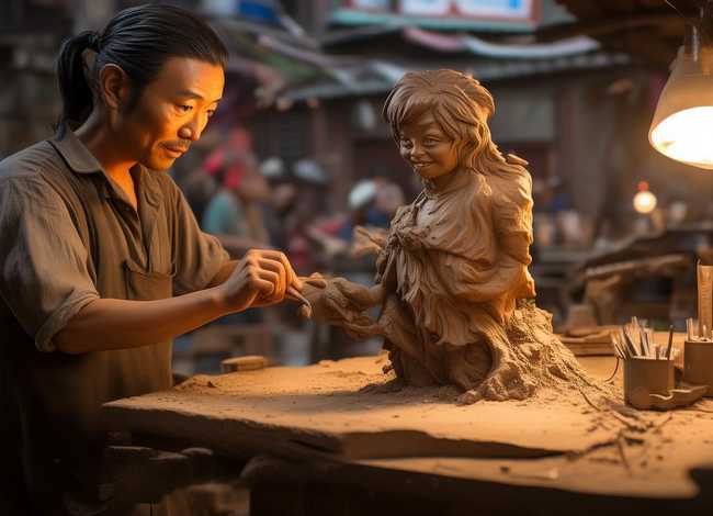 泥人张的故事动画版（泥人张的故事简写）