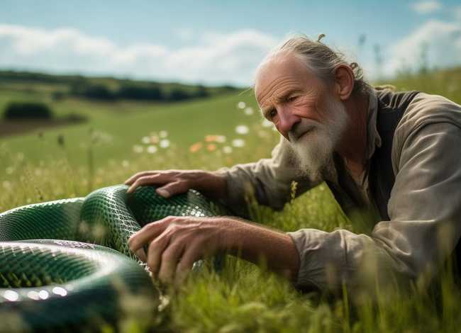 小故事农夫与蛇 - 英语小故事农夫与蛇