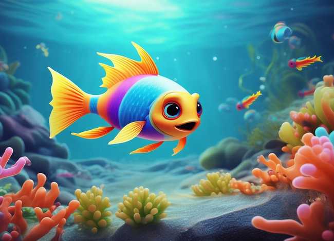 水鱼的儿童故事、幼儿鱼的故事