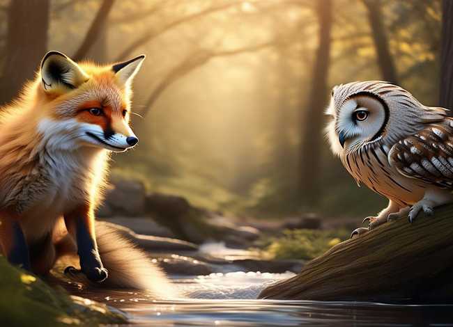 小狐狸的故事 大灰狼和小狐狸的故事