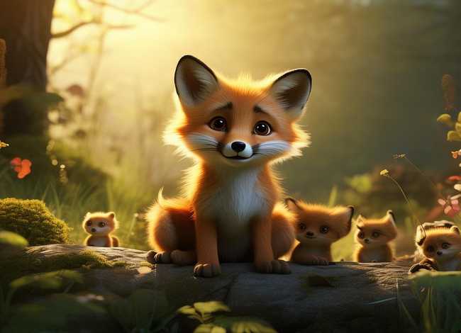 小狐狸讲故事 - 讲小狐狸的故事