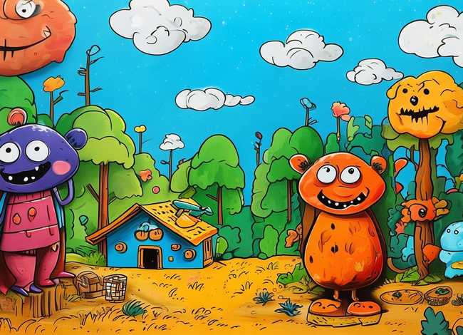 儿童自制故事绘本，幼儿自制简单绘本故事