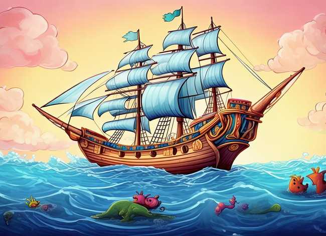 关于船的绘本故事、关于船的绘本故事图片