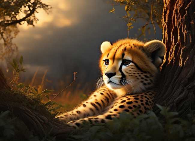 猎豹睡前故事；猎豹睡前故事大全