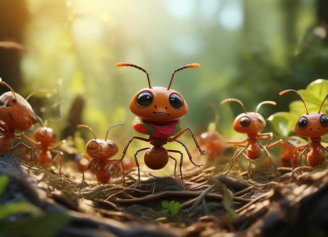 儿童故事小蚂蚁的智慧视频 - 小蚂蚁的幼儿故事