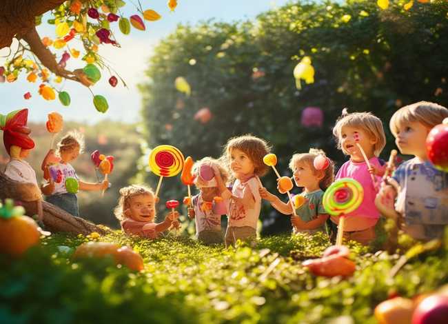 儿童故事水果糖果（幼儿园糖果故事）