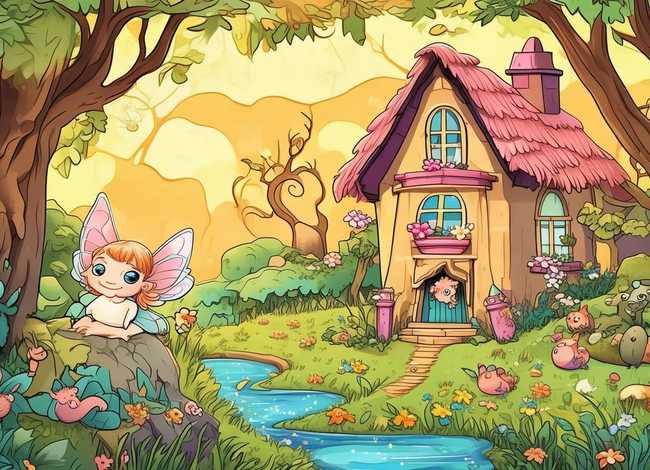 童话故事设计图片（童话故事设计图）