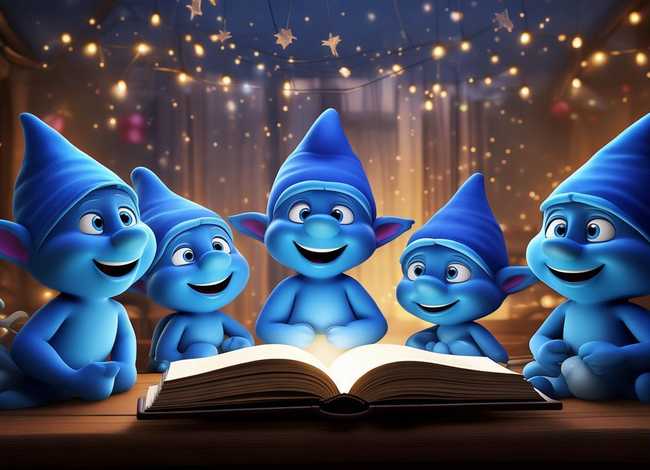 儿童睡前故事蓝精灵（蓝精灵睡前故事阅读）