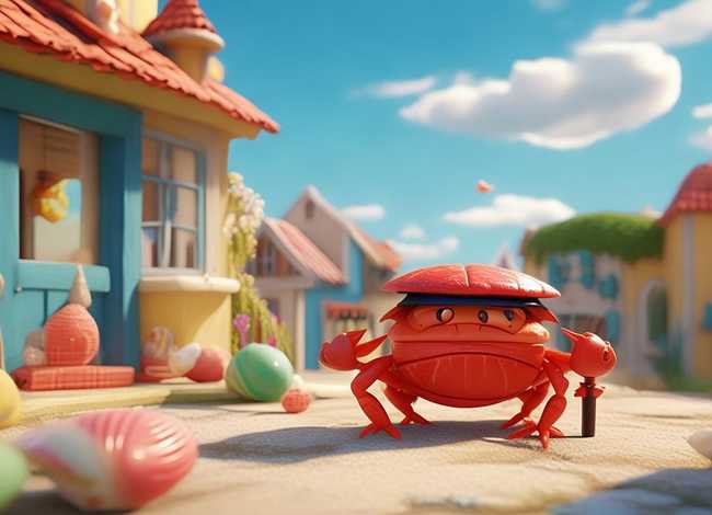 儿童故事螃蟹当保安（螃蟹幼儿故事）