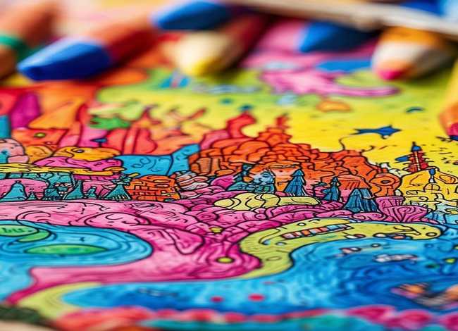 故事简笔画彩色、故事简笔画彩色铅笔