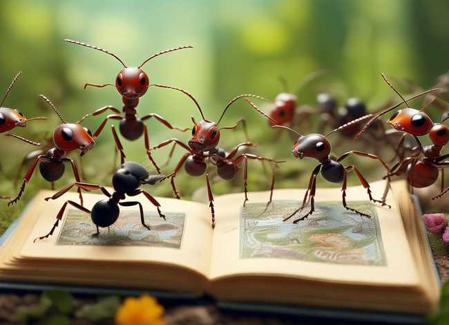 蚂蚁的故事绘本ppt；蚂蚁的故事绘本PPT