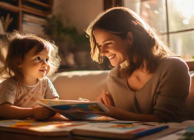 亲子故事图片欣赏；亲子故事图片欣赏大全