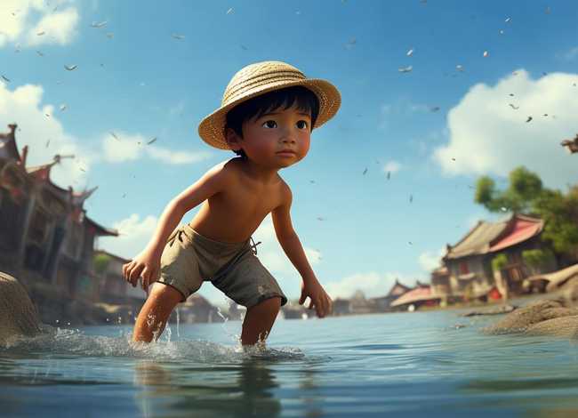 英雄小雨来绘本故事、小英雄雨来 绘本故事