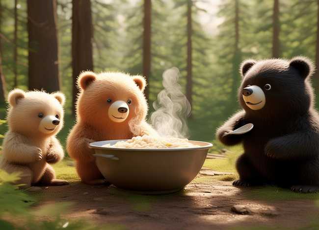 三只小熊儿童故事 三只小熊幼儿故事