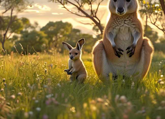 袋鼠的孩子故事，袋鼠的孩子故事内容