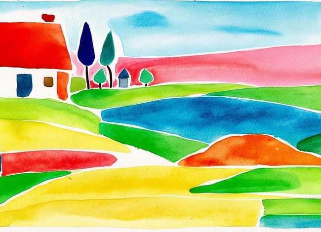 儿童水粉画图片简单 - 儿童水粉画图片简单大全