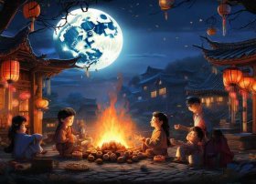 中秋节来历的故事视频，中秋节的来历视频动画 中秋节小故事