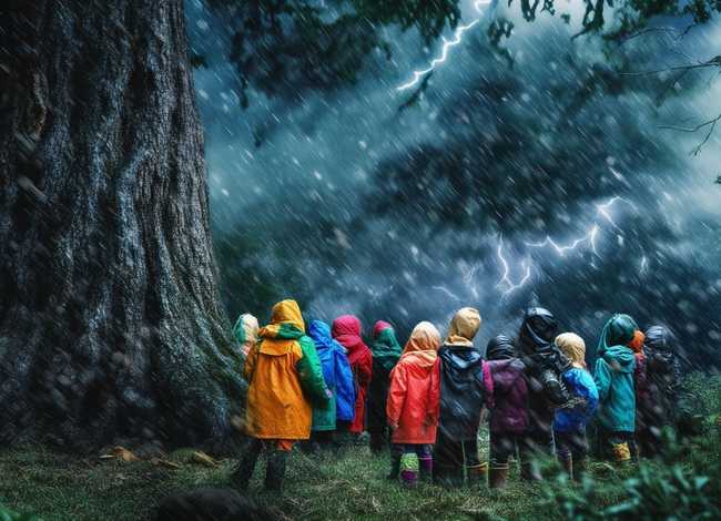 关于暴雨儿童故事 关于暴风雨故事