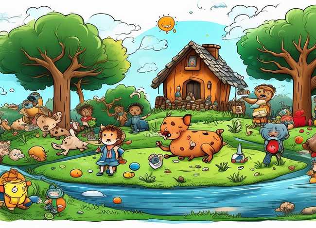 儿童故事绘本ppt，经典儿童绘本ppt