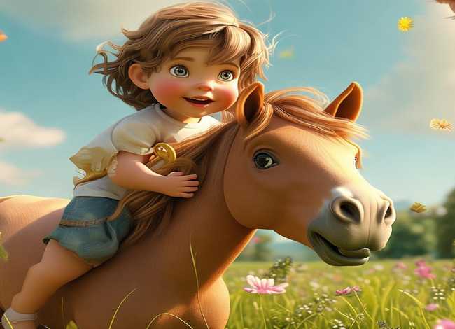 儿童故事马的故事（关于马的幼儿故事简短）