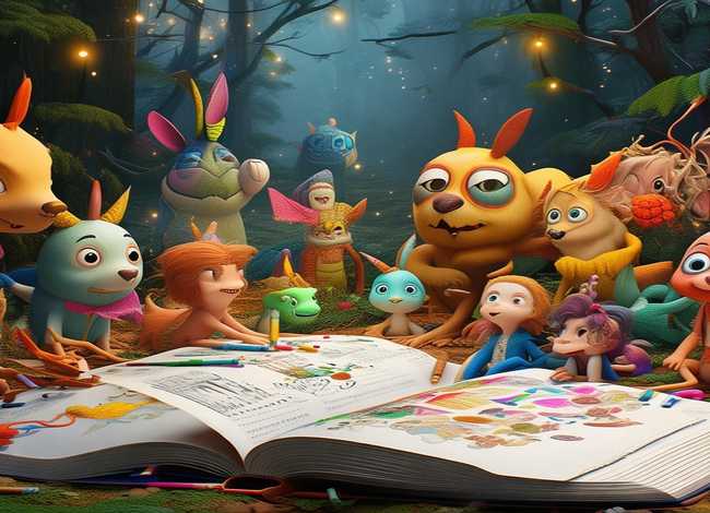 童话故事大全儿童画画；故事大全儿童画画