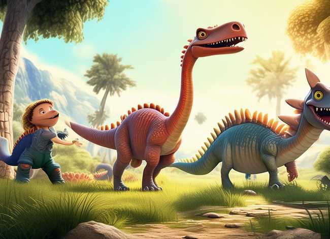 儿童恐龙故事；少儿恐龙的故事