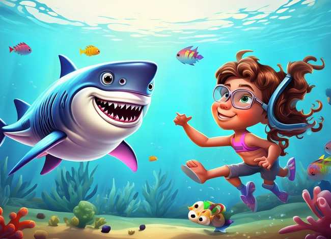 儿童有声绘本故事大全鲨鱼；有关鲨鱼的绘本故事