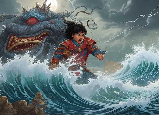 哪吒闹海儿童故事有声阅读（哪吒闹海有声绘本故事）