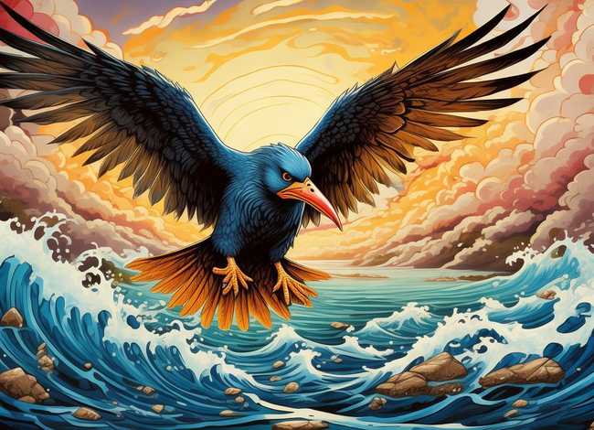 神话故事精卫填海手抄报内容、神话故事精卫填海手抄报内容简单