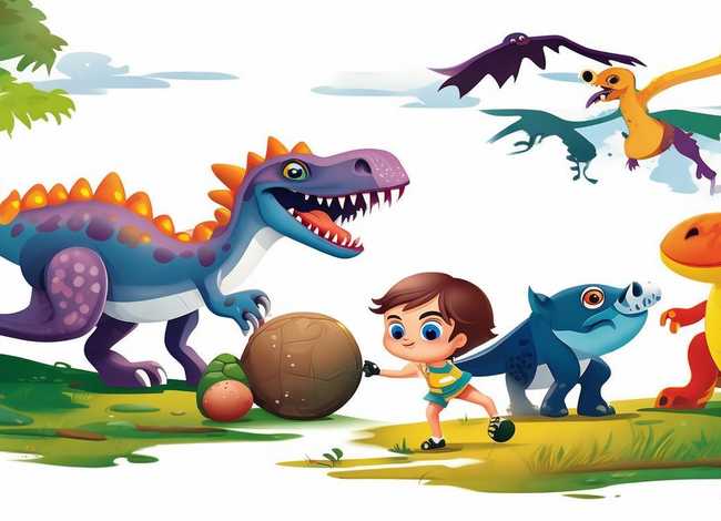 恐龙儿童动画片、恐龙儿童动画片益智合集
