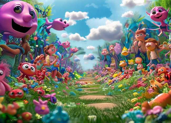 少儿故事绘画；少儿故事绘画图片大全