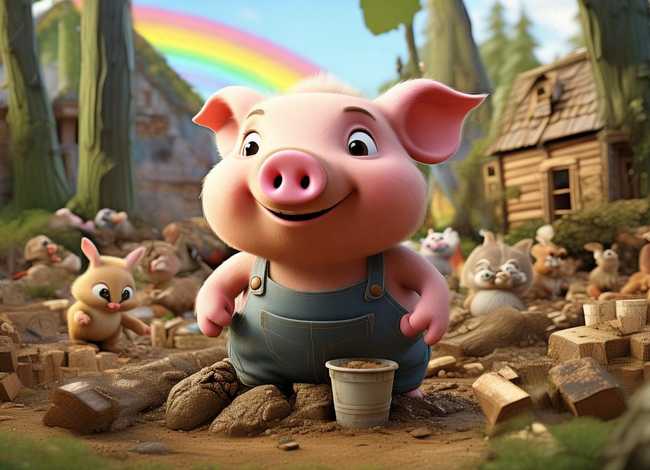 儿童故事 小猪盖房子（小猪盖房子的故事怎么讲）