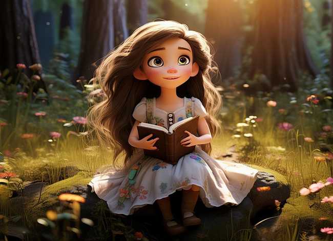 小女孩的故事文字版 小女孩的故事文字版图片