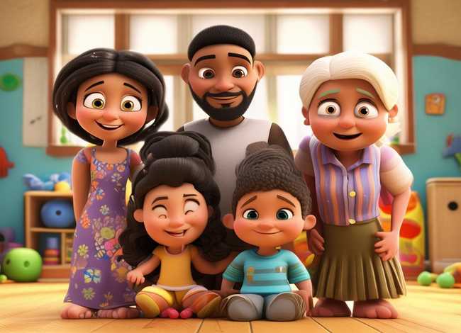 我的一家人儿童故事、我的一家人故事幼儿园 我的一家人儿童故事、我的一家人故事幼儿园