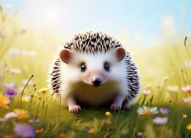 小刺猬的故事绘本图片；小刺猬的故事绘本图片简单