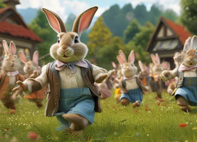 彼得兔的故事儿童表演 彼得兔的故事动画 彼得兔的故事儿童表演 彼得兔的故事动画