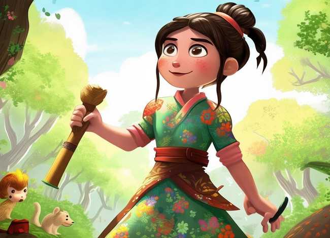 花木兰的故事儿童版 - 少儿花木兰的故事