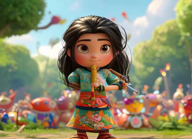 花木兰为父从军儿童版凯叔讲故事、花木兰替父从军幼儿故事