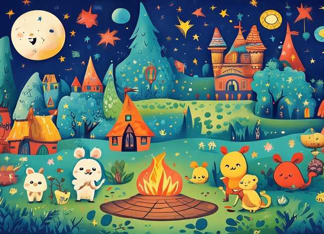 宝宝睡前故事书彩图，宝宝睡前故事书彩图图片