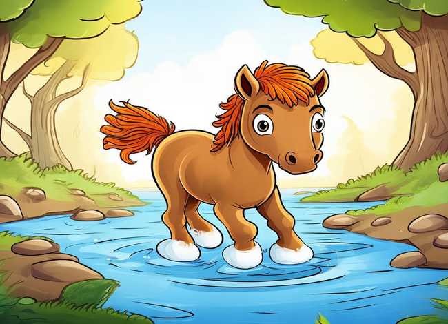 儿童故事小马过河绘本（幼儿故事绘本小马过河）