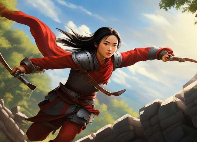 儿童讲故事花木兰代父从军 - 花木兰代父从军的故事视频