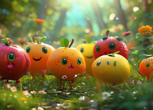 儿童故事水果宝宝，水果宝宝的故事