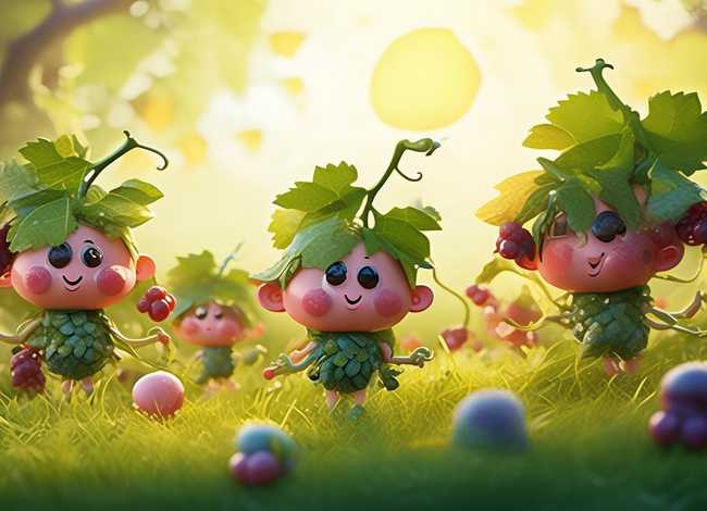 儿童故事葡萄；葡萄的幼儿故事