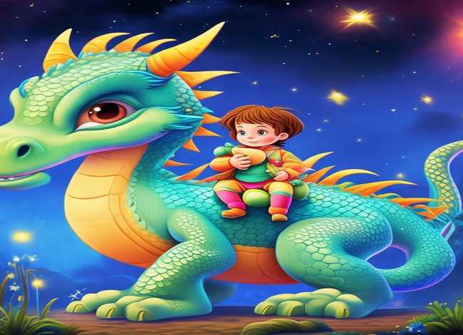 龙的故事儿童3-6岁、幼儿故事龙的传说