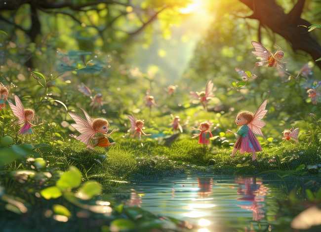 关于小精灵的儿童故事、关于小精灵的故事作文 关于小精灵的儿童故事、关于小精灵的故事作文