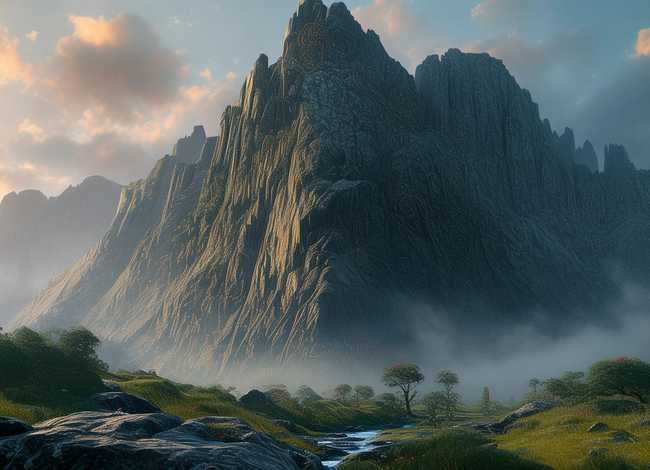 普罗米修斯故事山；普罗米修斯故事山形图