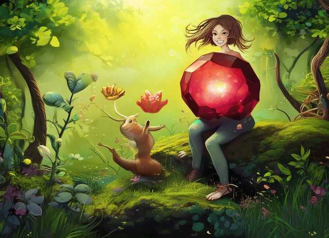 石榴石小故事 - 石榴故事绘本 石榴石小故事 - 石榴故事绘本