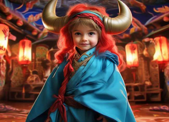 哪吒cosplay儿童（小孩cosplay哪吒）