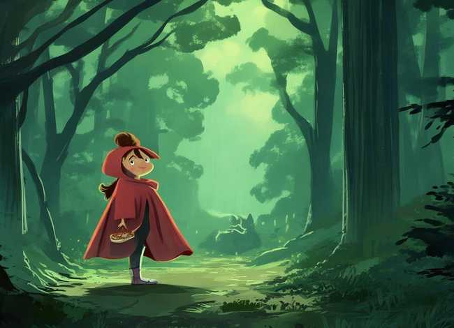 小红帽故事故事；小红帽故事简短版