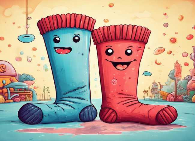 袜子的绘本（袜子的绘本故事图片）